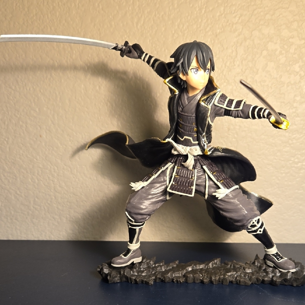 Sword Art Online Code Register Kirito Figure Goukai Gokai Banpresto Original2017